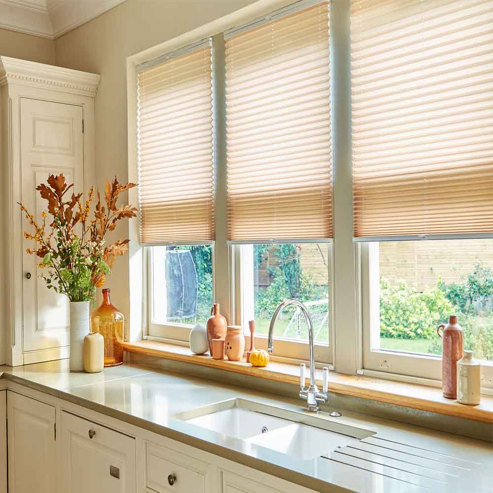 Pleated blinds in Aberdeen